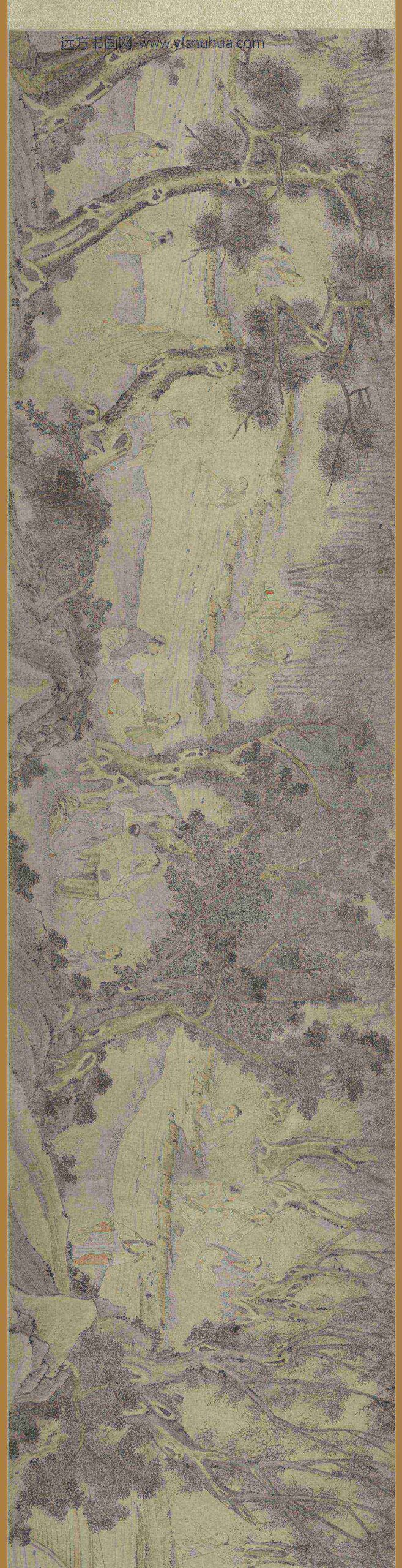 佚名_兰亭修禊图卷_