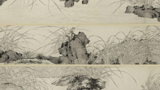 佚名 双钩兰花图卷.jpg