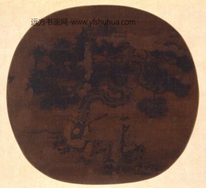 佚名 听阮图纨扇页.jpg