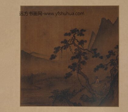 佚名 坐听松声图页.jpg