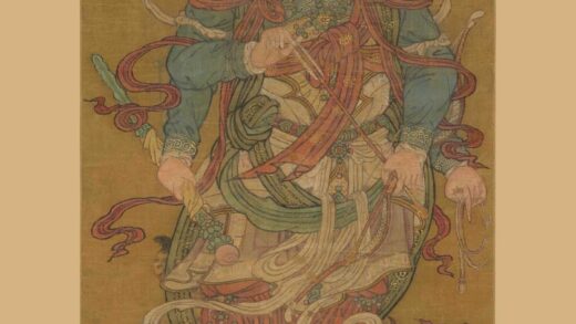 佚名 天王像轴 2.jpg