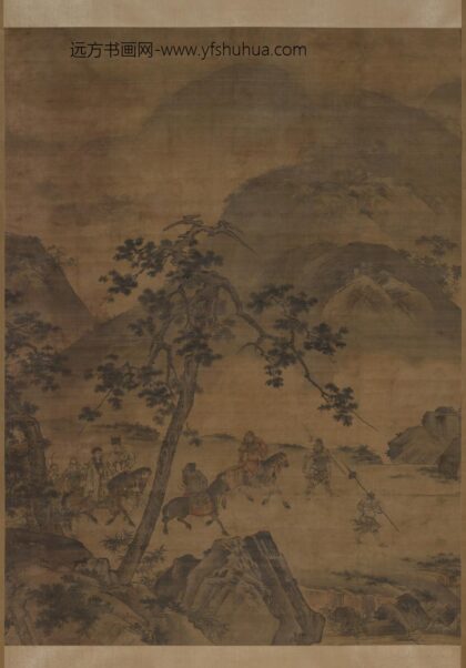 佚名 孔明出山图轴.jpg