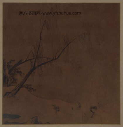 佚名 寒塘归牧图散页.jpg