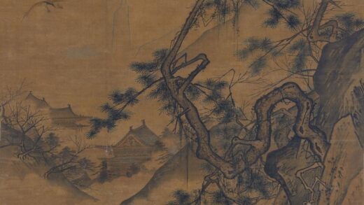 佚名 山楼来凤图轴.jpg