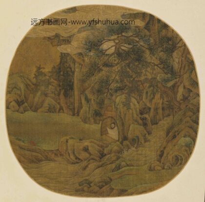 佚名 山水纨扇.jpg