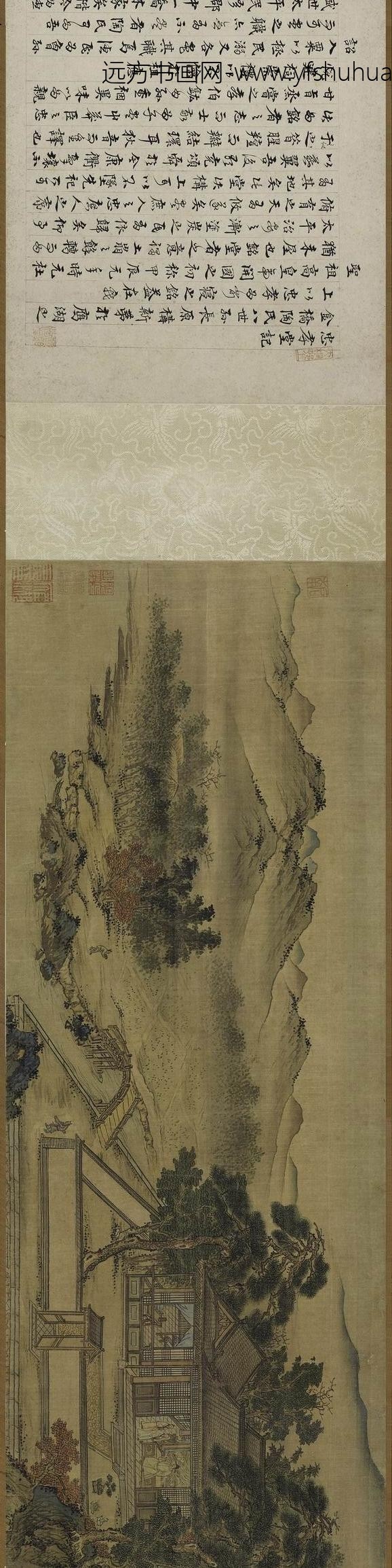 佚名_忠孝堂图卷_