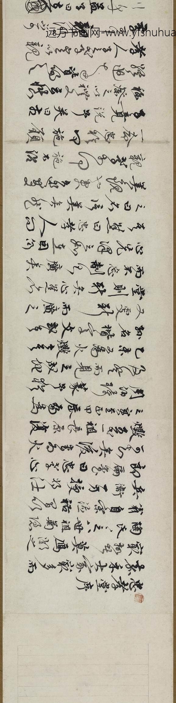 佚名_忠孝堂图卷_