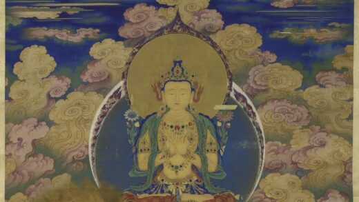 佚名 文殊佛像轴.jpg