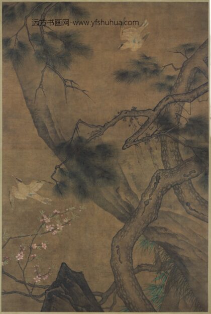 佚名 新莺出谷图轴.jpg