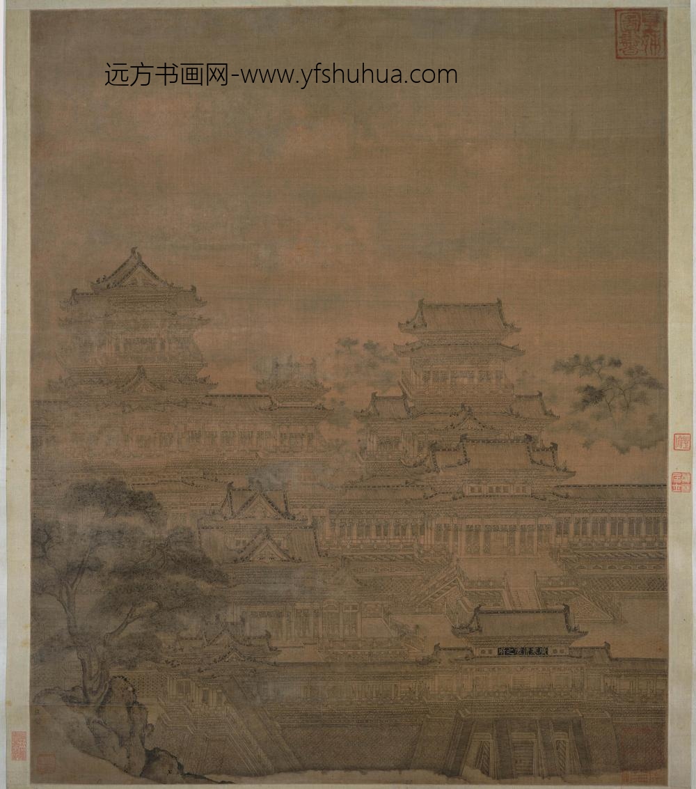 佚名_无款广寒宫图轴