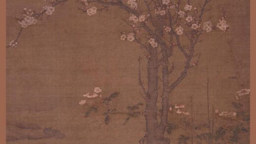 佚名 杏花鸳鸯图轴.jpg