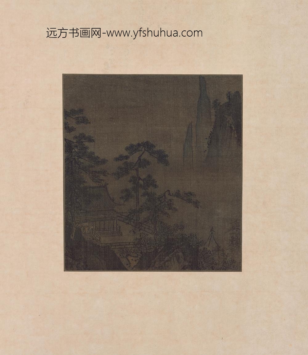 佚名_松岭茅堂图页