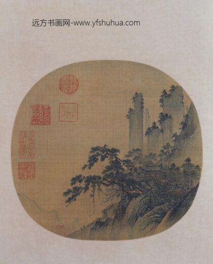 佚名 松风楼观图纨扇页.jpg