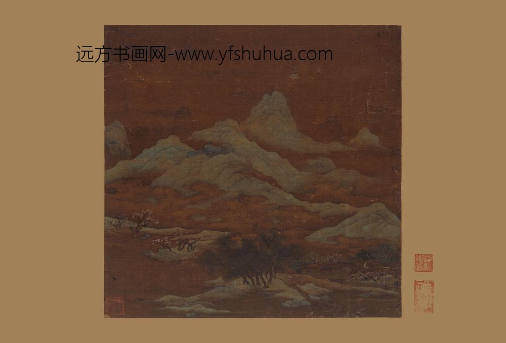 佚名_柳桥水庄图页