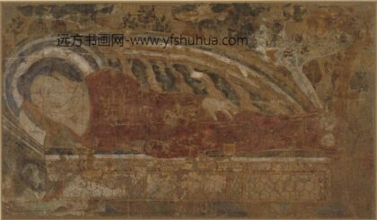 佚名 涅磐像轴.jpg