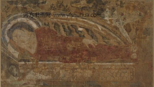 佚名 涅磐像轴.jpg