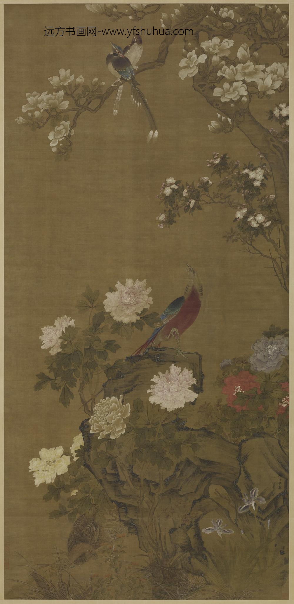 佚名_玉堂富贵图轴