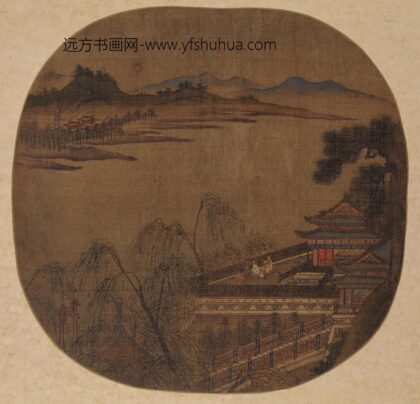 佚名 瑶台玩月图纨扇页.jpg