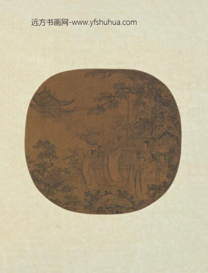 佚名 白描人物纨扇页.jpg