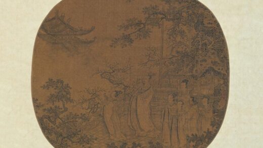 佚名 白描人物纨扇页.jpg