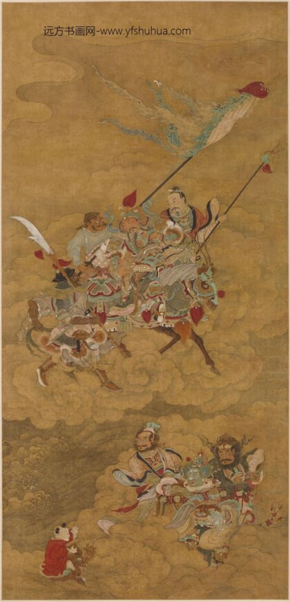 佚名 神像图轴.jpg