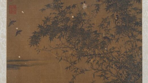 佚名 竹汀鸳鸯图页.jpg