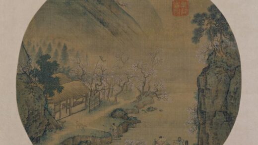 佚名 花坞醉归图纨扇页.jpg