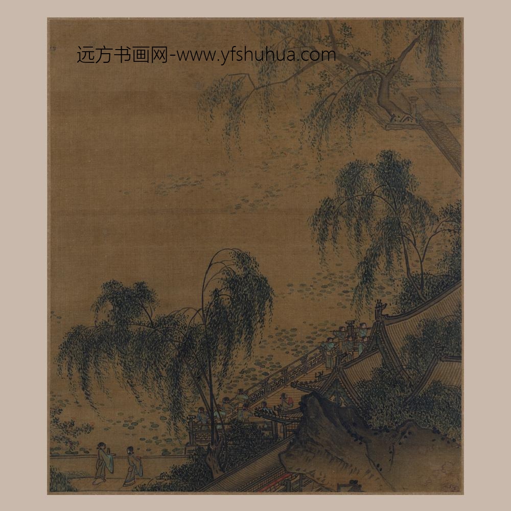 佚名_荷塘按乐图页