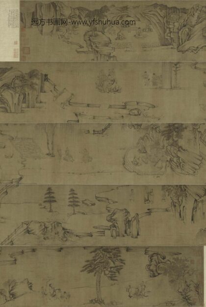 佚名 莲社图卷.jpg