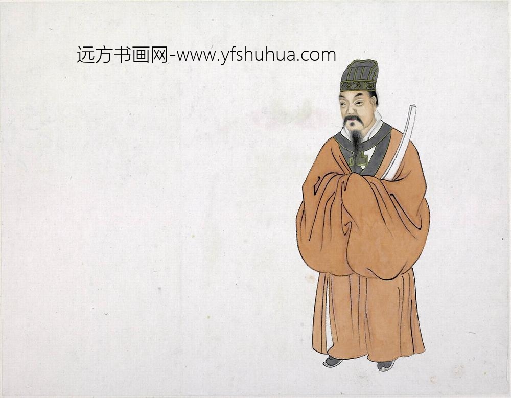 佚名_陆机陆云二像页_