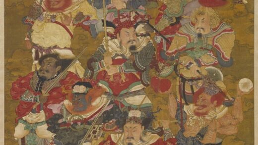 佚名 雷部神将图轴.jpg