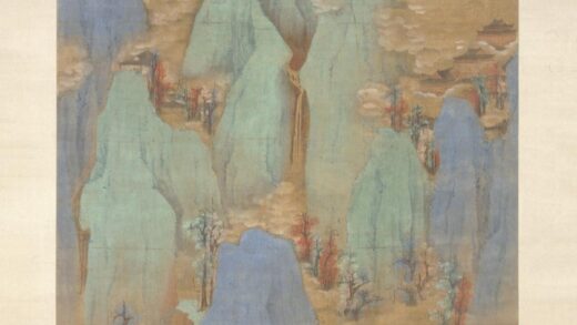 佚名 青山红树图轴.jpg