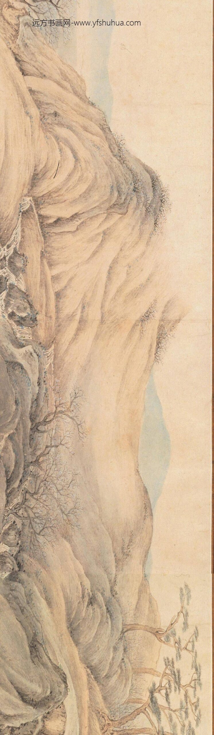 叶欣_探梅图卷_