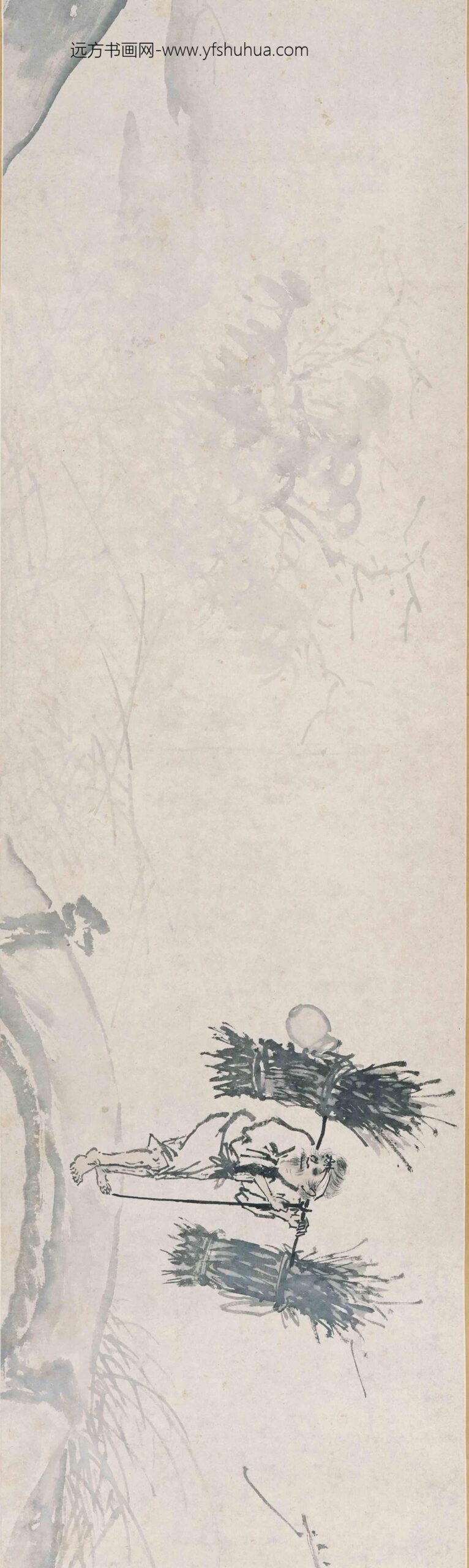 吴世恩_秋江琴酒图卷_