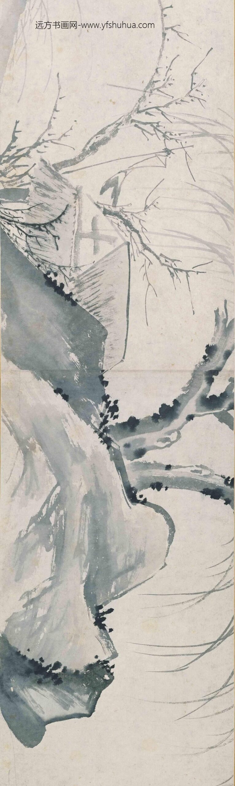 吴世恩_秋江琴酒图卷_