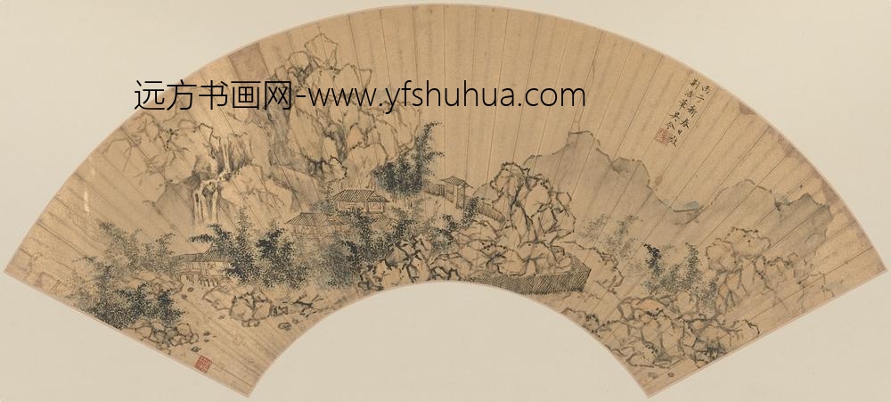 吴令_等山水扇页等集册