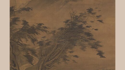 吴伟 临流读书图轴.jpg