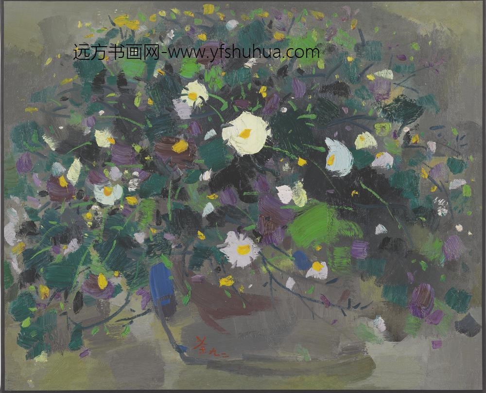 吴冠中-花卉