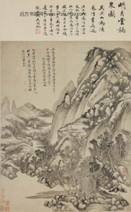 吴历 听泉图轴.jpg