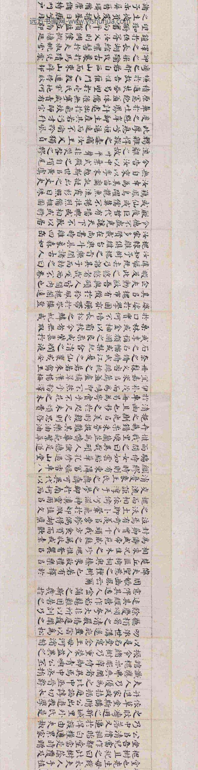 吴历_槐荣堂图卷_