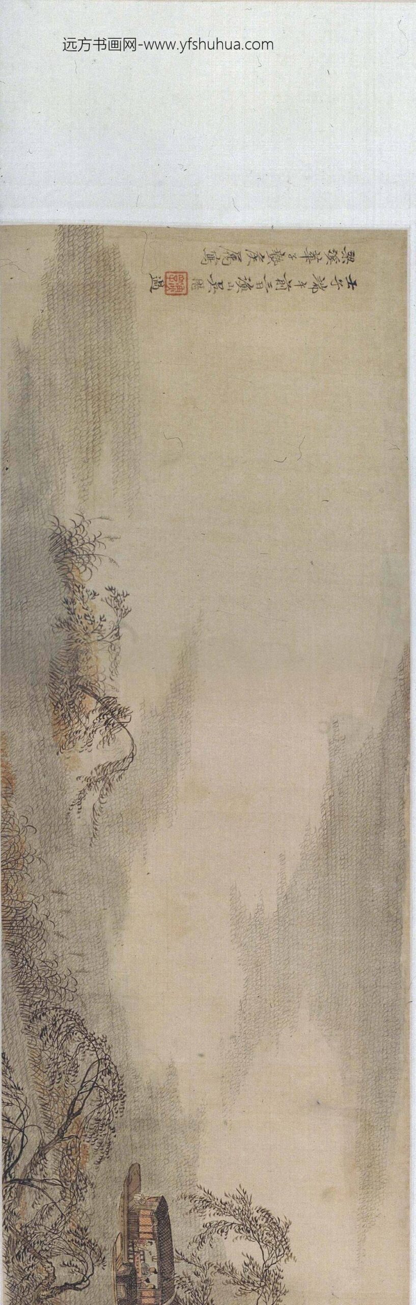 吴历_江州诗迹图卷_