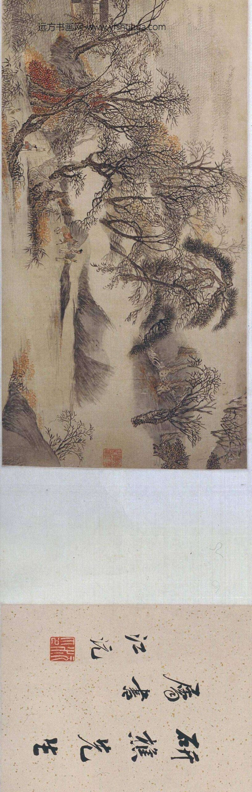 吴历_江州诗迹图卷_