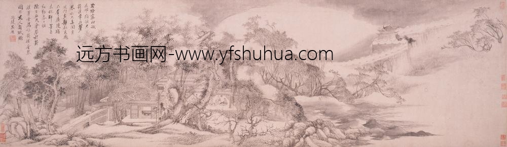 吴历_葑溪会琴图卷