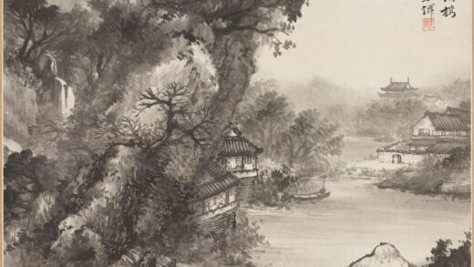 吴庆云 山雨欲来图轴.jpg