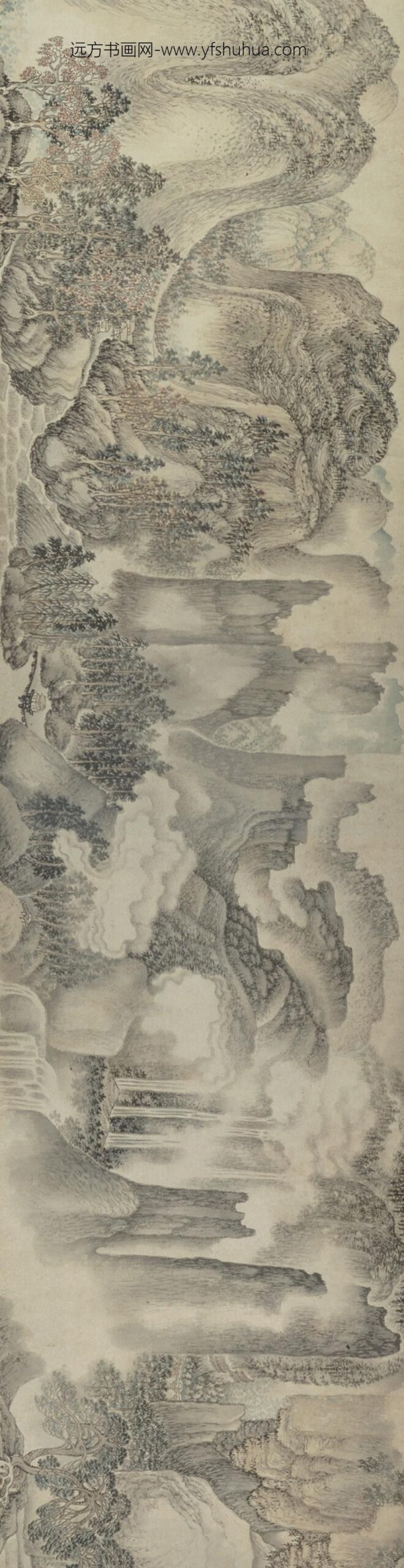 吴彬_山阴道上图卷_