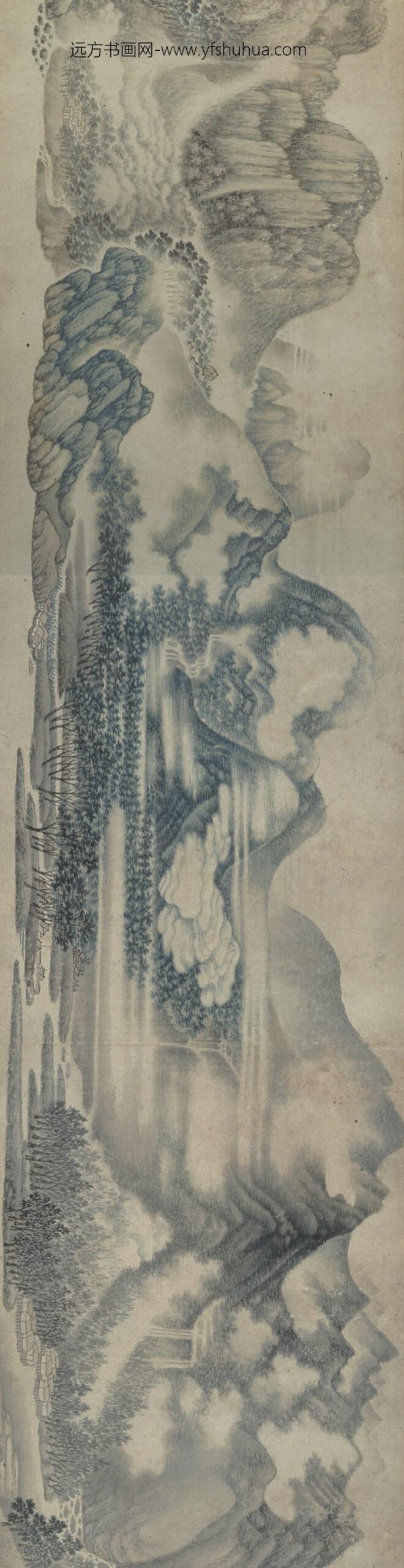 吴彬_山阴道上图卷_