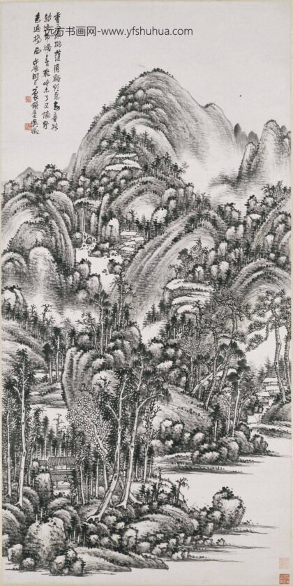 吴徵 绿树青溪图轴.jpg