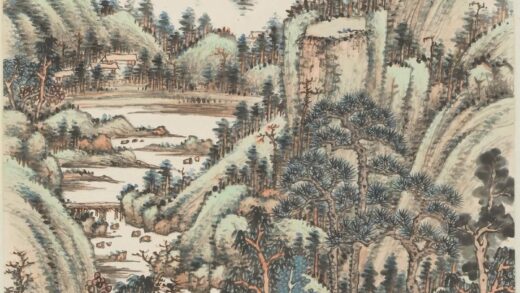 吴徵（吴待秋） 杨载诗意图轴.jpg