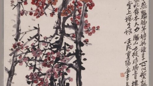 吴昌硕 四季花卉屏轴.jpg