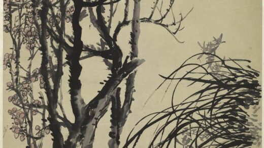 吴昌硕 墨兰图轴.jpg